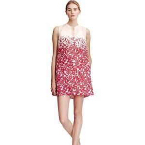 Tory Burch Vine Print Linen Tunic